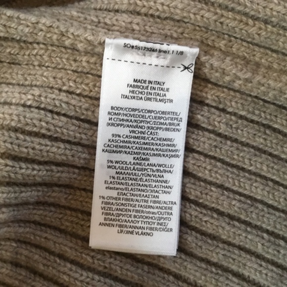 Ralph Lauren Collection Ribbed Cashmere Sweater Midi Dress - Picture 9 of 14